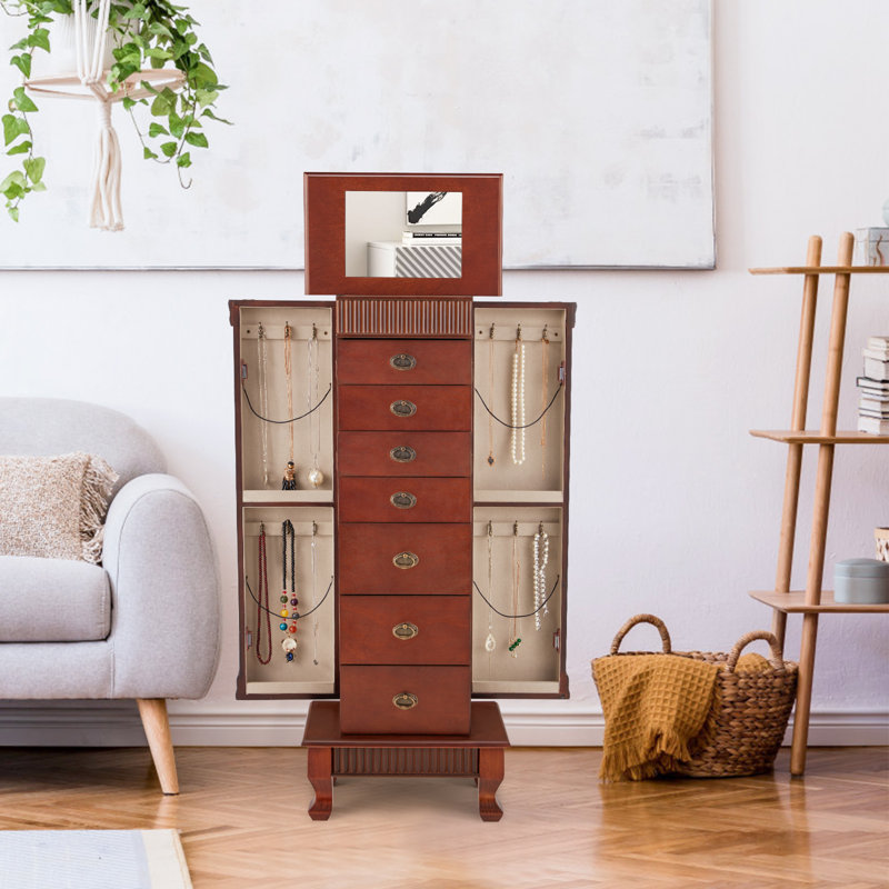 Wayfair standing jewelry box discount